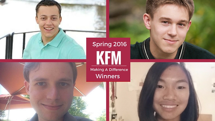Spring 2016 Winners